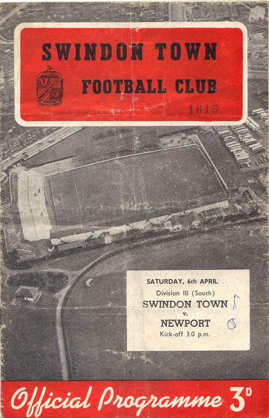 <b>Saturday, April 6, 1957</b><br />vs. Newport County (Home)